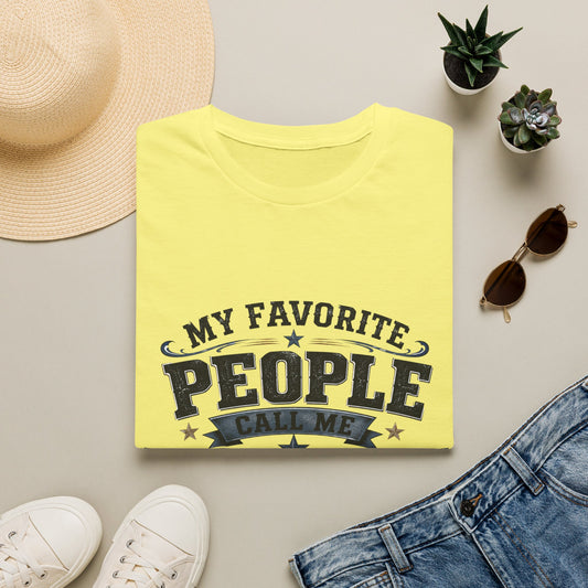 My Favorite People Call Me Pop-pop T-Shirt | Grandparent Tee