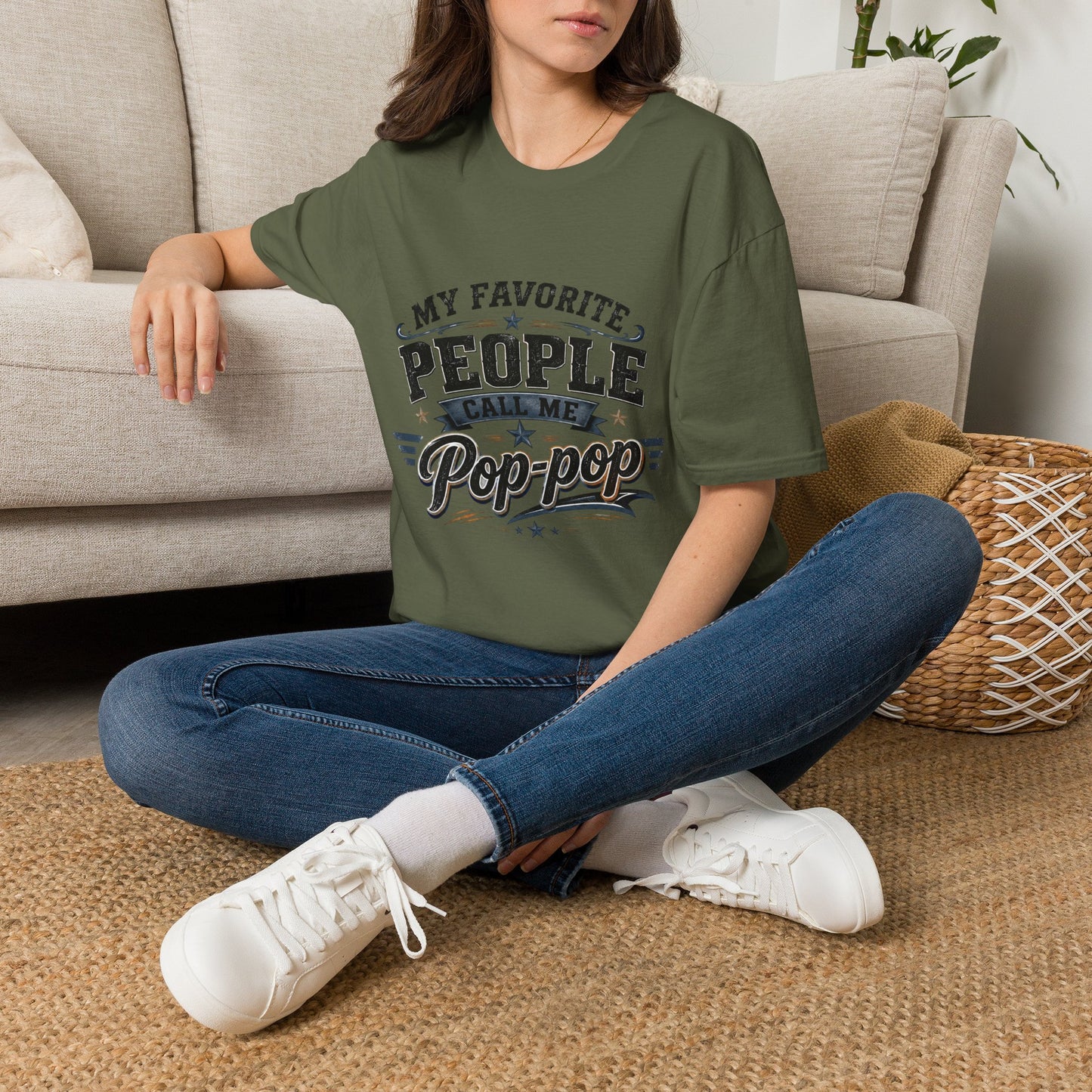 My Favorite People Call Me Pop-pop T-Shirt | Grandparent Tee