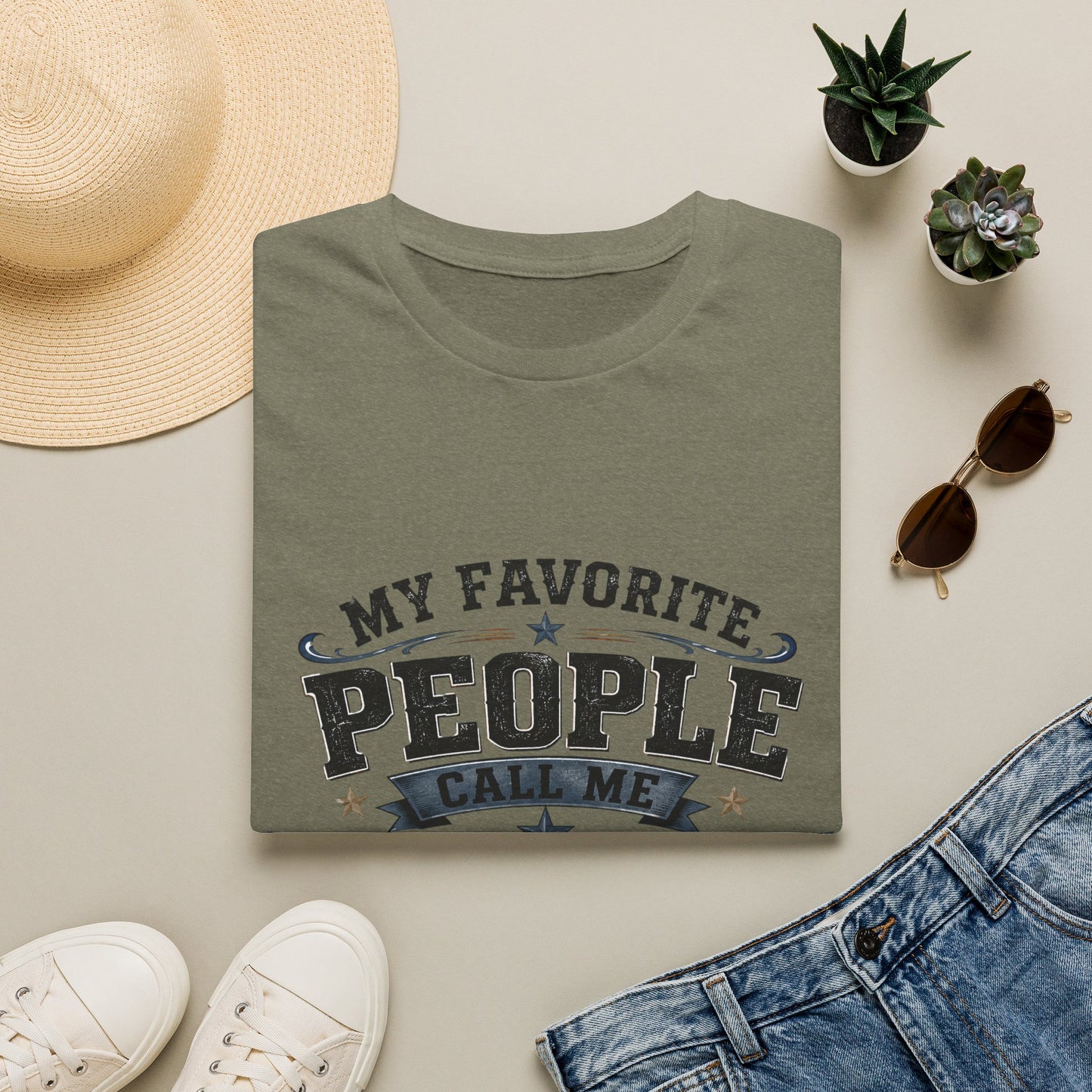 My Favorite People Call Me Pop-pop T-Shirt | Grandparent Tee