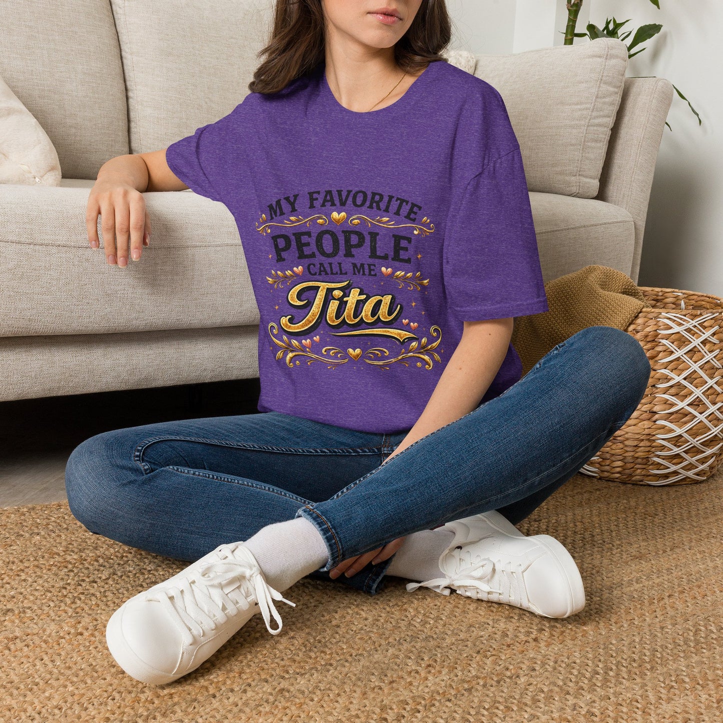 My Favorite People Call Me Tita T-Shirt | Filipino Auntie Shirt, Family Mom Tee