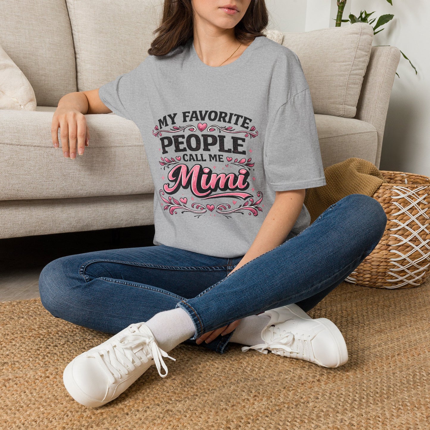 My Favorite People Call Me Mimi T-Shirt | Grandma Mimi Shirt