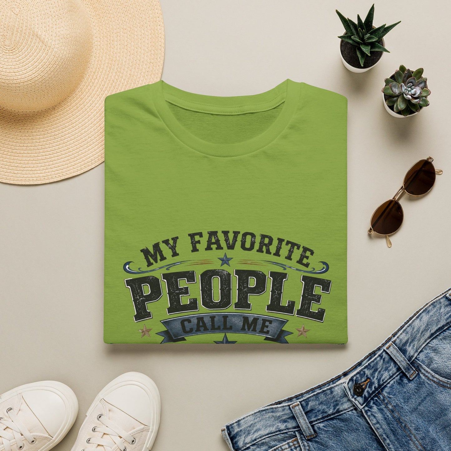 My Favorite People Call Me Pop-pop T-Shirt | Grandparent Tee