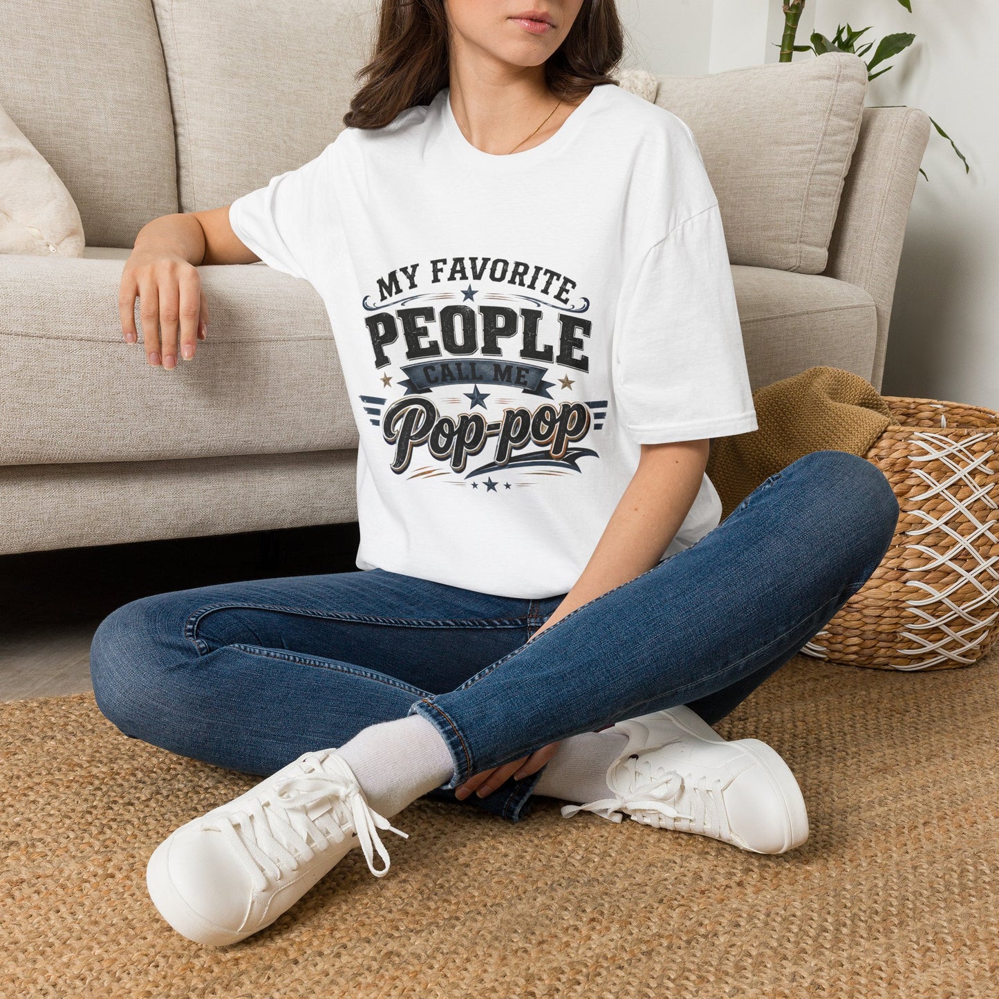 My Favorite People Call Me Pop-pop T-Shirt | Grandparent Tee
