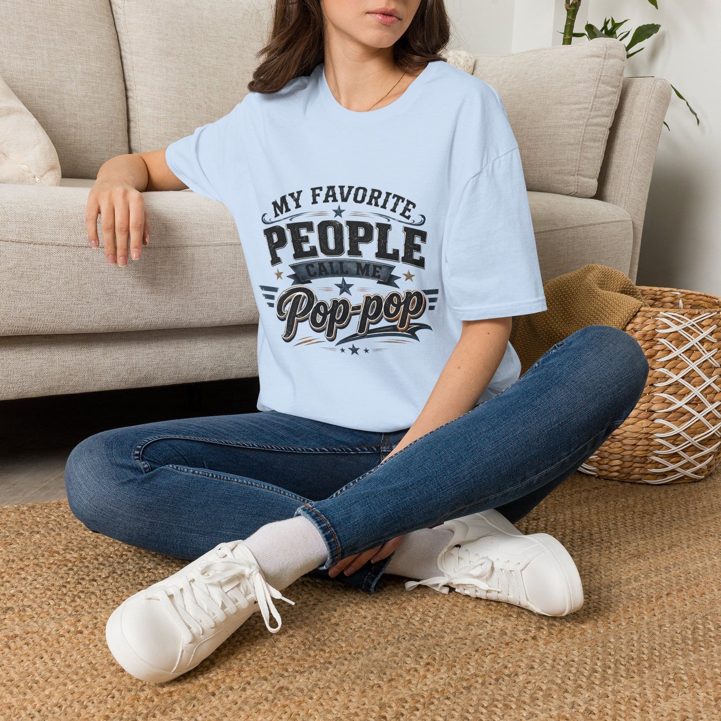 My Favorite People Call Me Pop-pop T-Shirt | Grandparent Tee