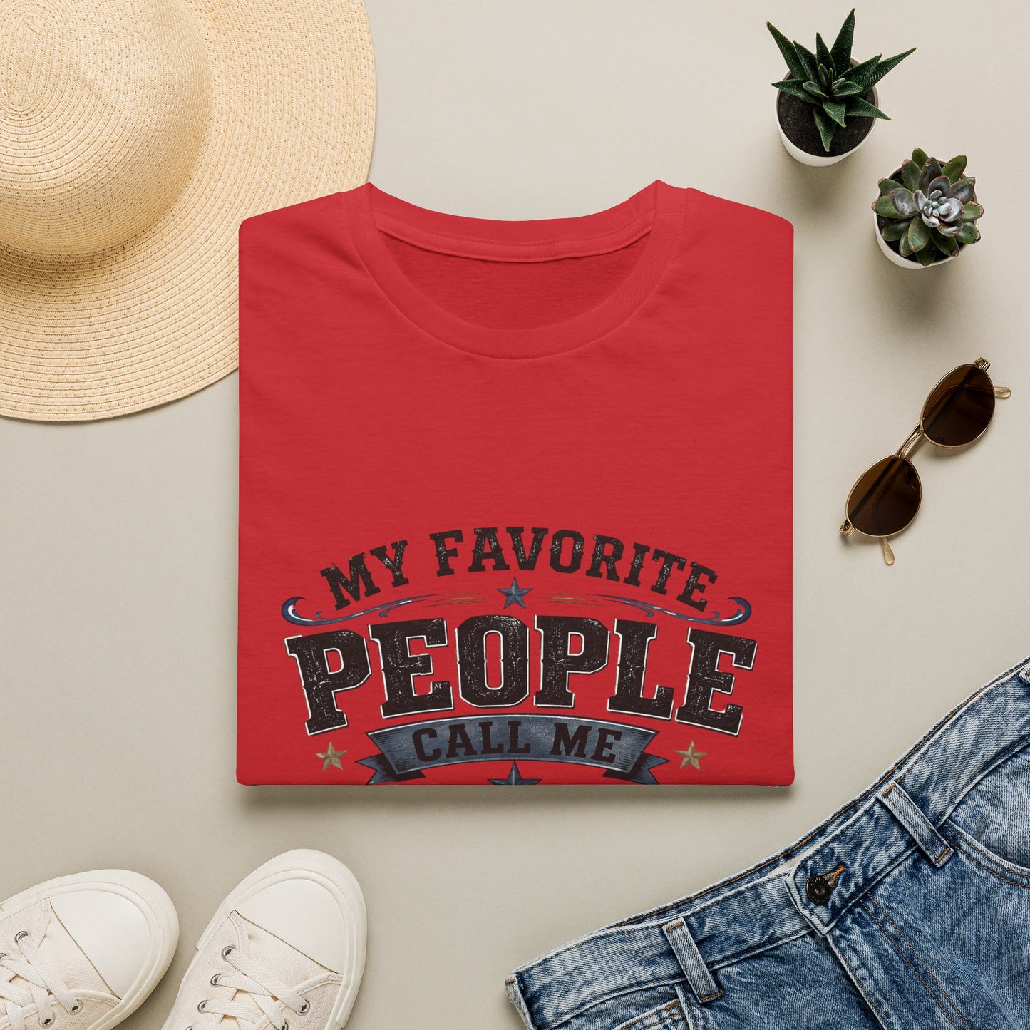 My Favorite People Call Me Pop-pop T-Shirt | Grandparent Tee