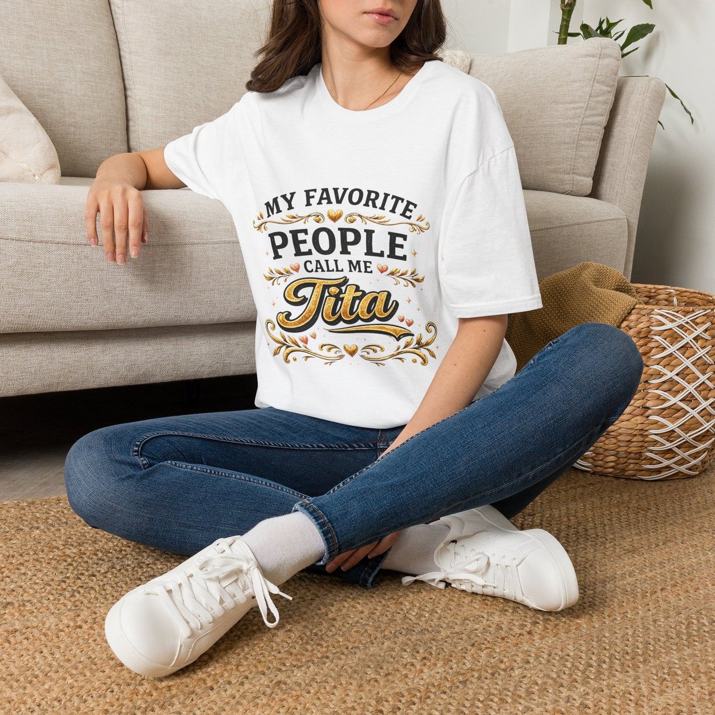 My Favorite People Call Me Tita T-Shirt | Filipino Auntie Shirt, Family Mom Tee