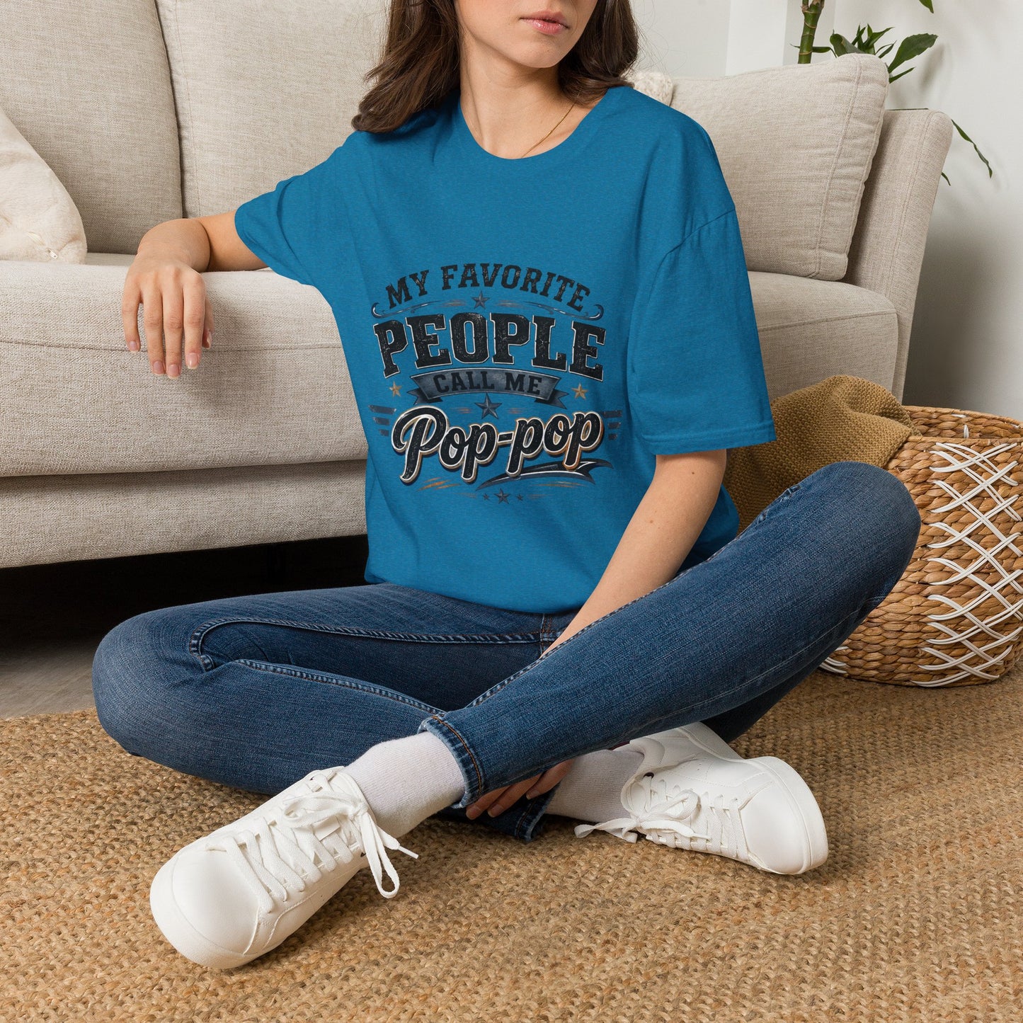 My Favorite People Call Me Pop-pop T-Shirt | Grandparent Tee