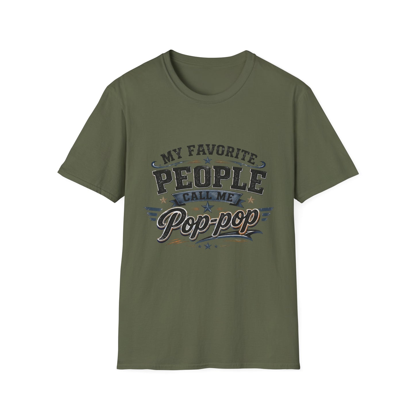 My Favorite People Call Me Pop-pop T-Shirt | Grandparent Tee