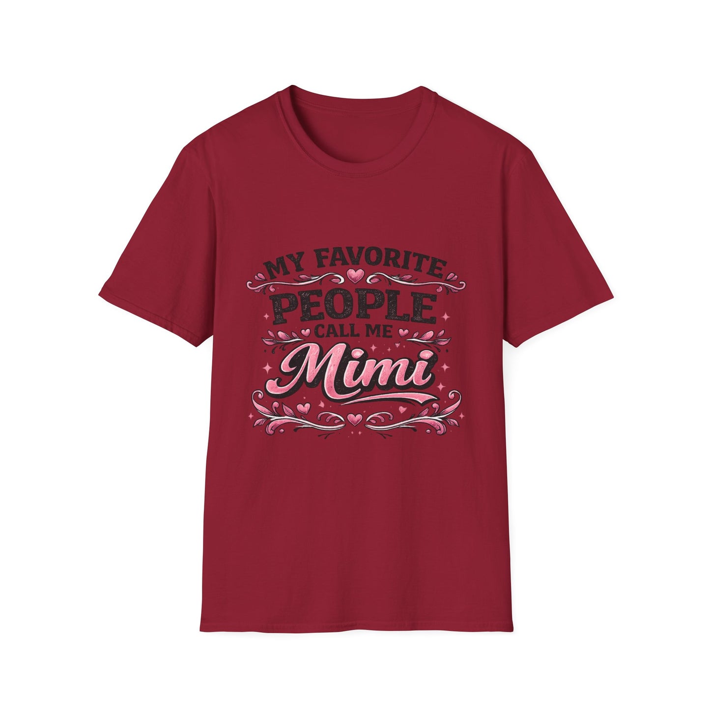 My Favorite People Call Me Mimi T-Shirt | Grandma Mimi Shirt