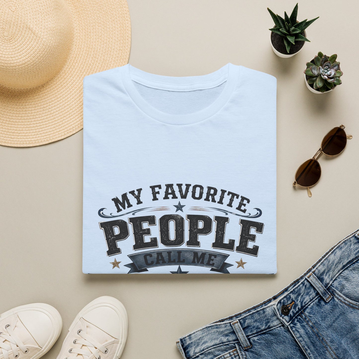 My Favorite People Call Me Pop-pop T-Shirt | Grandparent Tee