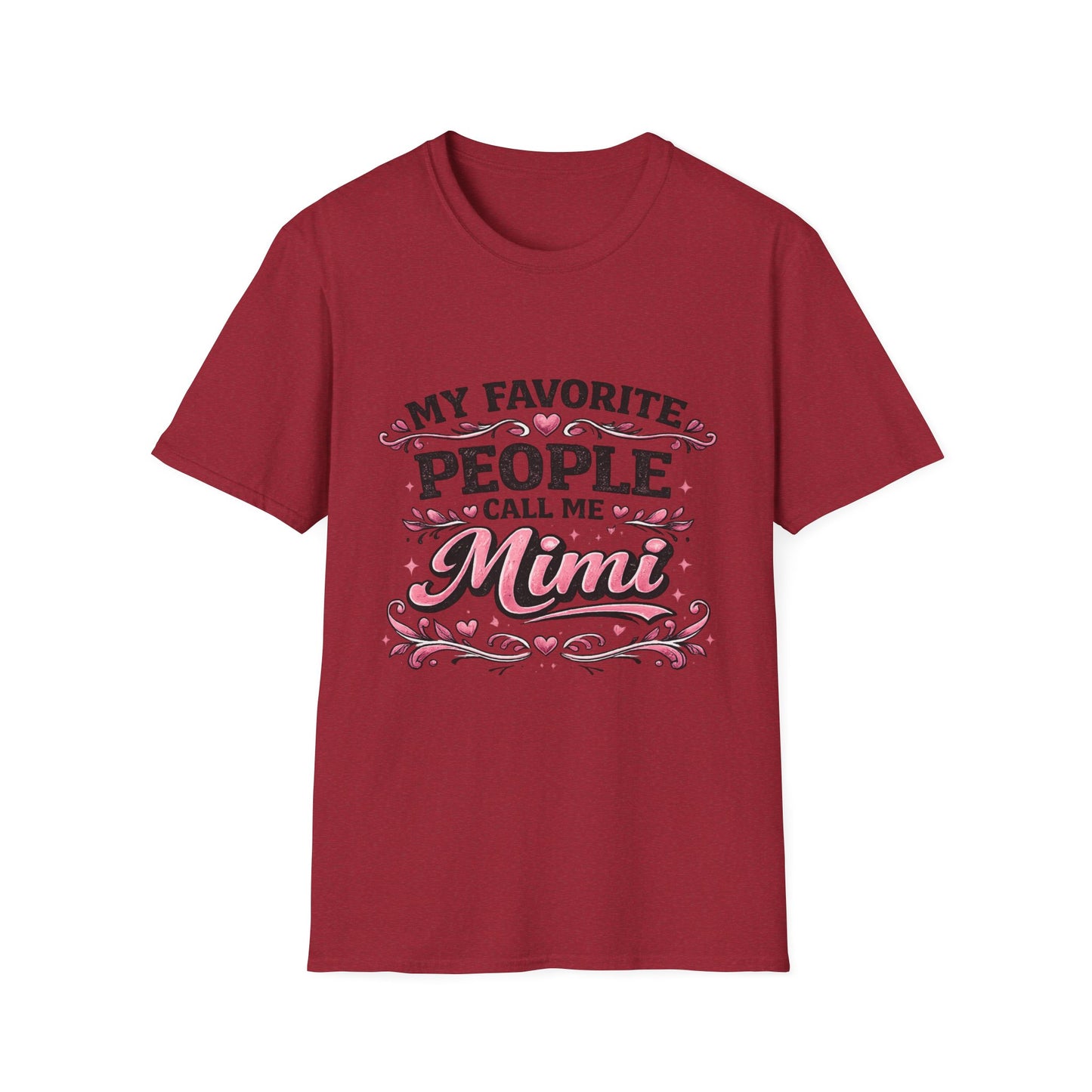My Favorite People Call Me Mimi T-Shirt | Grandma Mimi Shirt