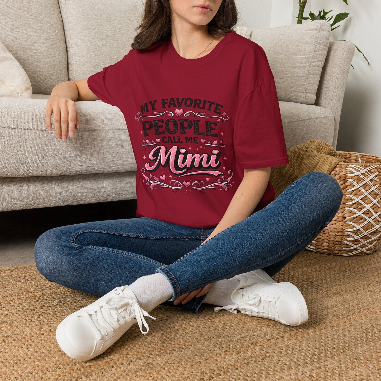 My Favorite People Call Me Mimi T-Shirt | Grandma Mimi Shirt