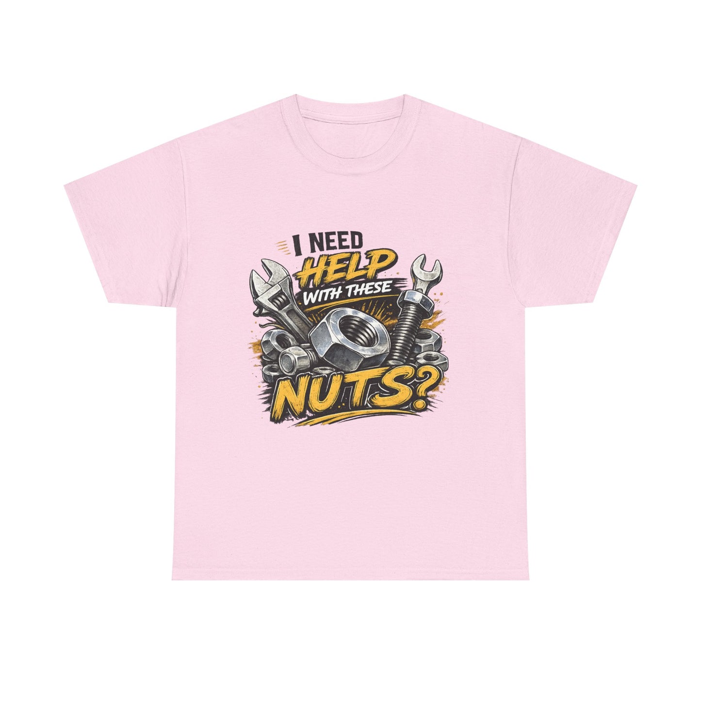 I Need Help With These Nuts Tee | Wrench and Bolt Mechanic Humor