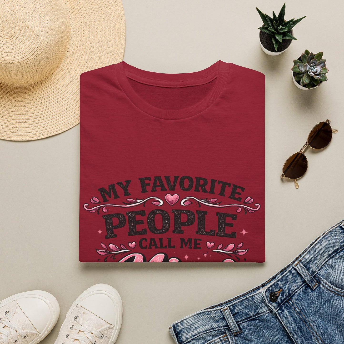 My Favorite People Call Me Mimi T-Shirt | Grandma Mimi Shirt