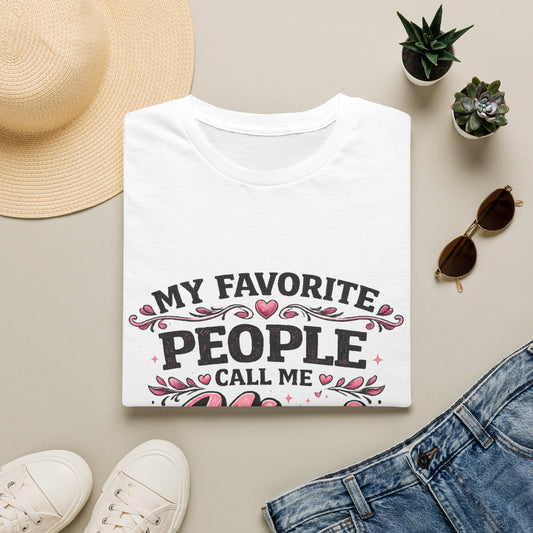 My Favorite People Call Me Mimi T-Shirt | Grandma Mimi Shirt