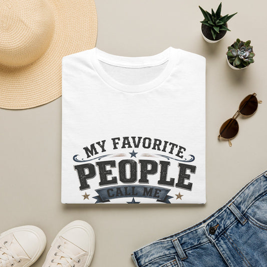 My Favorite People Call Me Pop-pop T-Shirt | Grandparent Tee