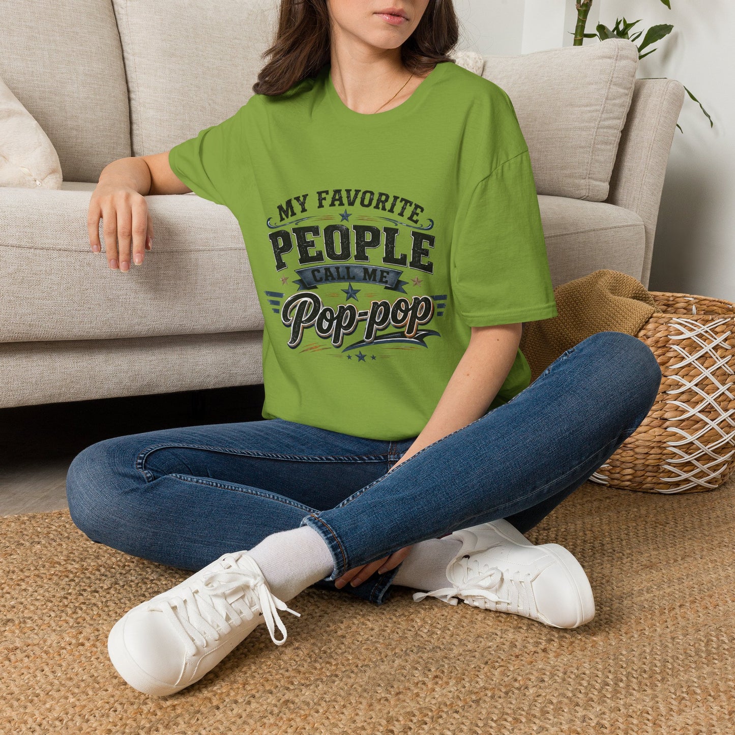 My Favorite People Call Me Pop-pop T-Shirt | Grandparent Tee