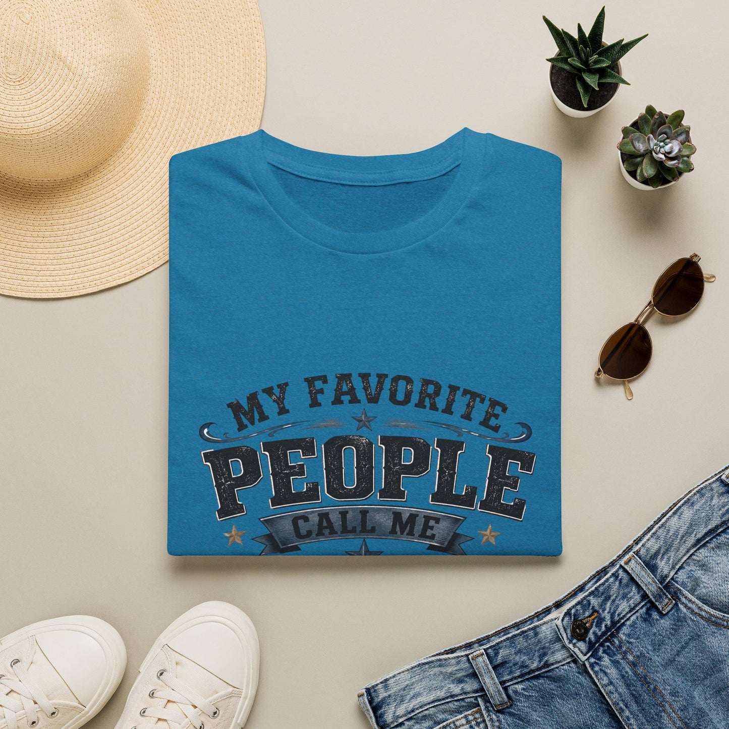 My Favorite People Call Me Pop-pop T-Shirt | Grandparent Tee