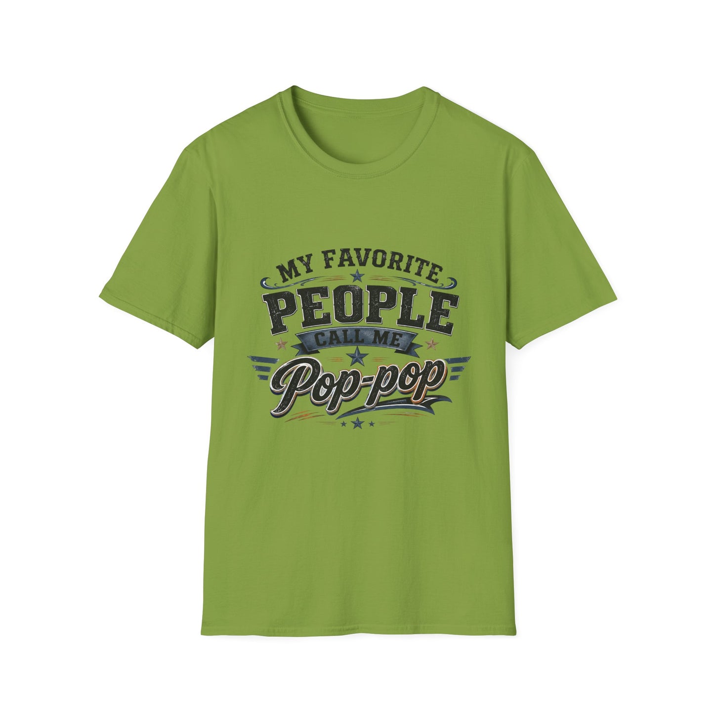 My Favorite People Call Me Pop-pop T-Shirt | Grandparent Tee