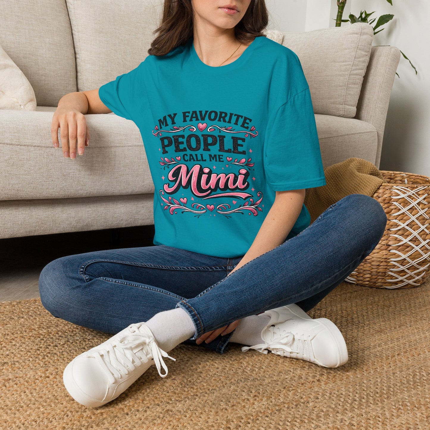 My Favorite People Call Me Mimi T-Shirt | Grandma Mimi Shirt