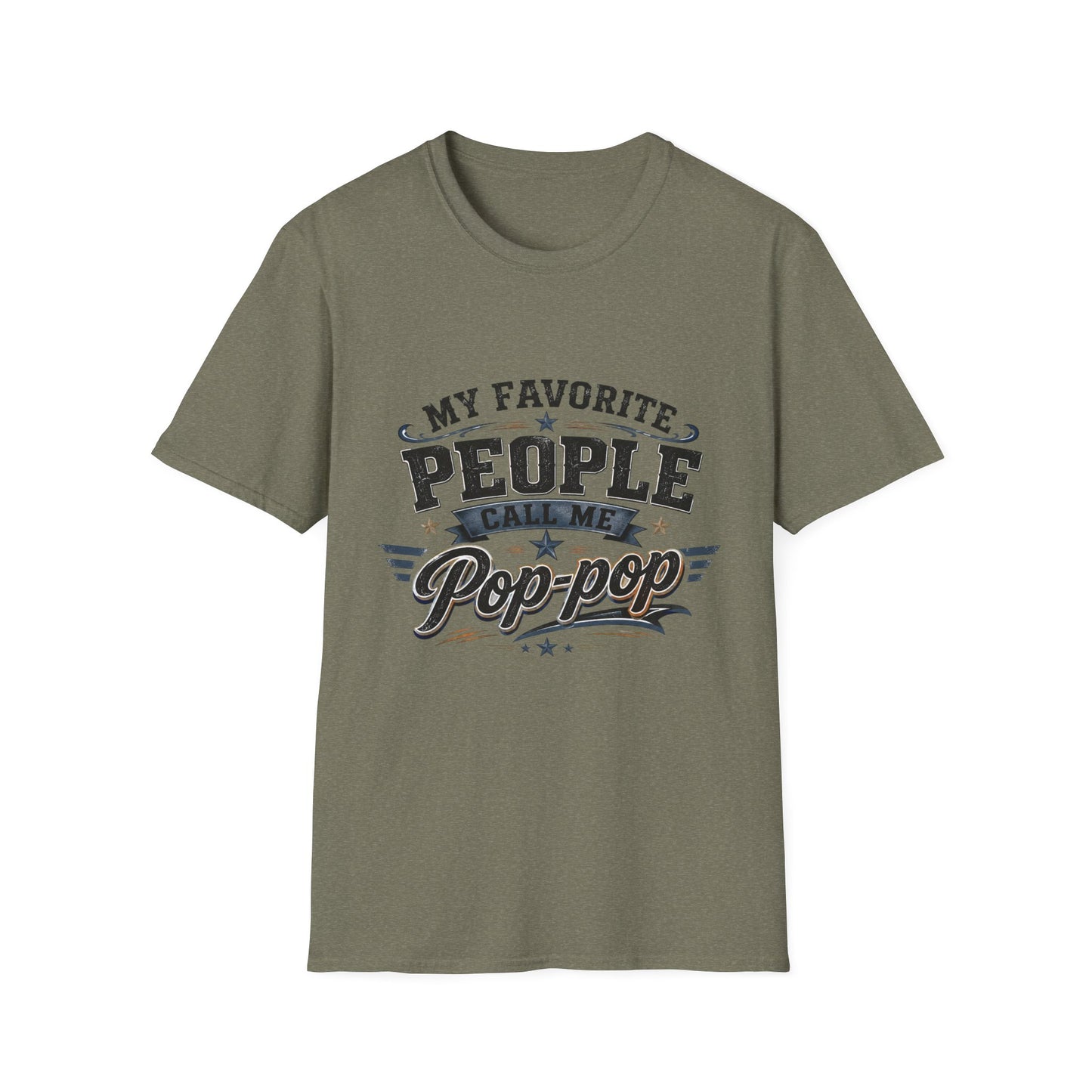 My Favorite People Call Me Pop-pop T-Shirt | Grandparent Tee