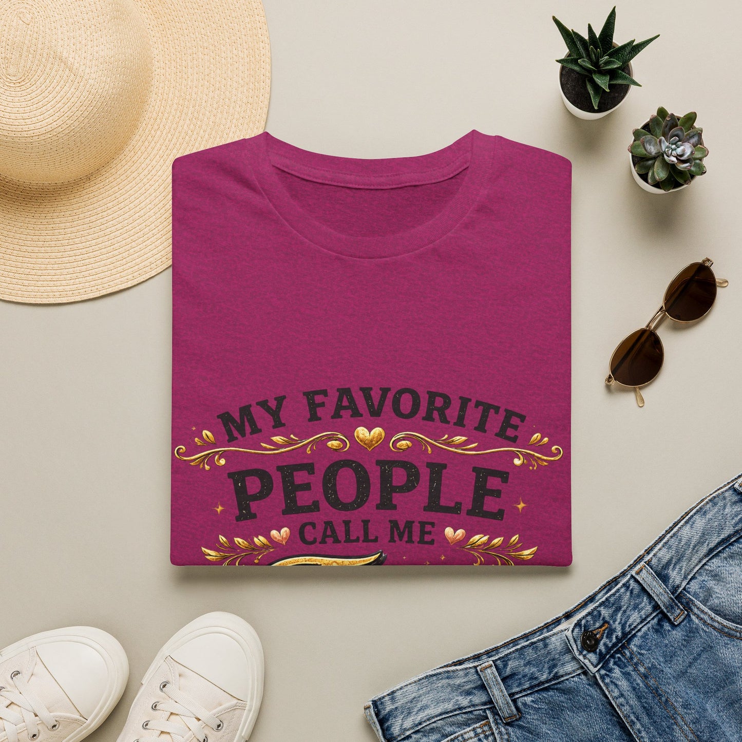 My Favorite People Call Me Tita T-Shirt | Filipino Auntie Shirt, Family Mom Tee