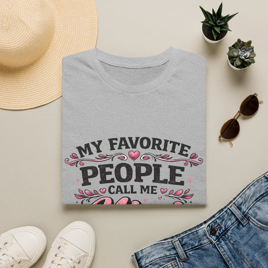 My Favorite People Call Me Mimi T-Shirt | Grandma Mimi Shirt