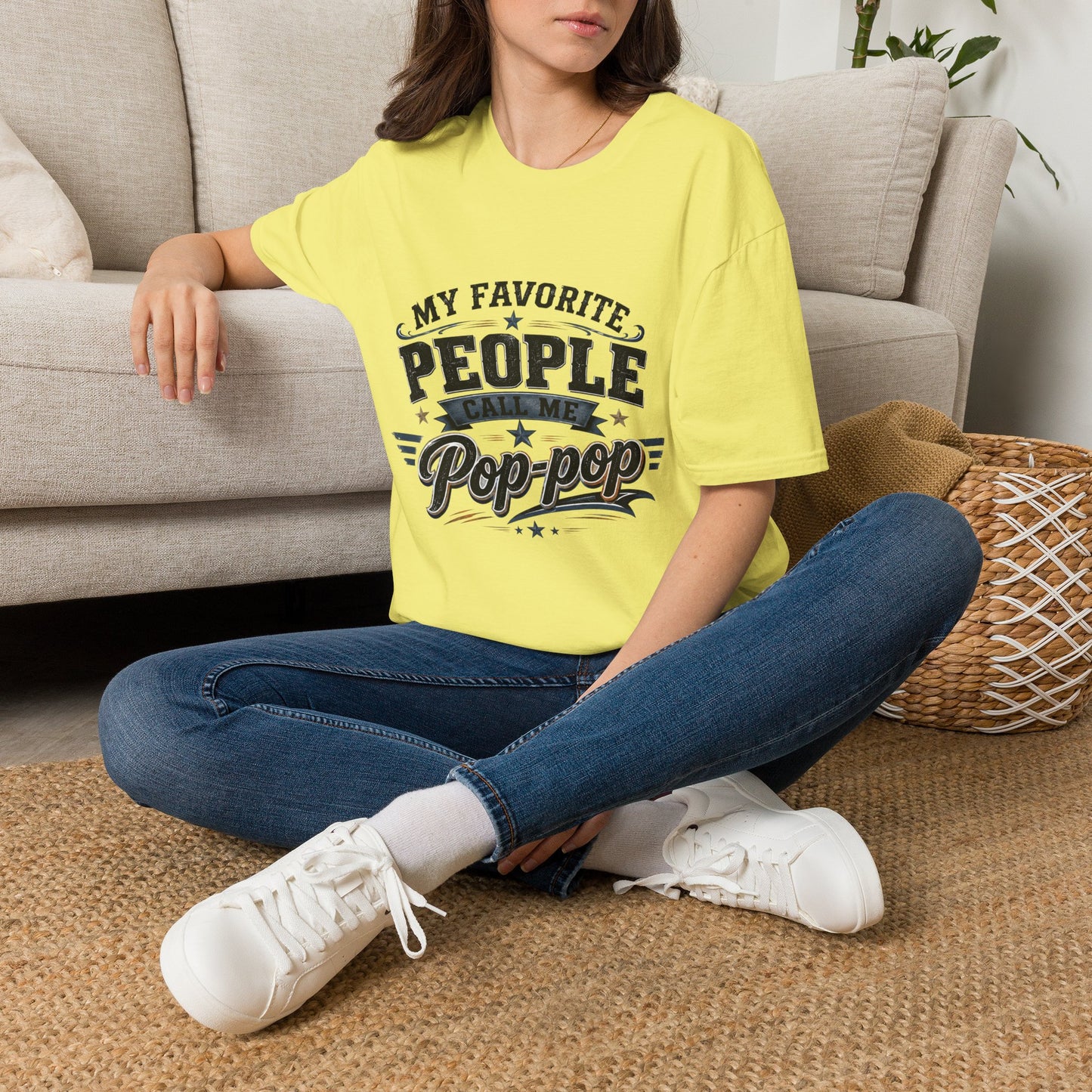 My Favorite People Call Me Pop-pop T-Shirt | Grandparent Tee