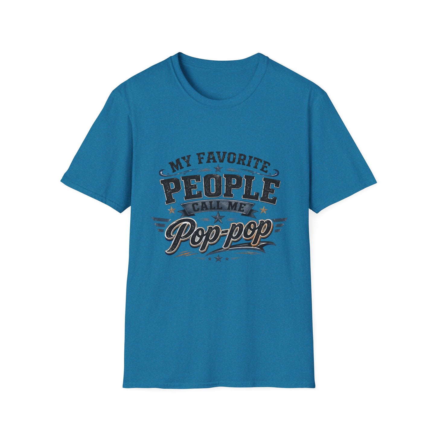 My Favorite People Call Me Pop-pop T-Shirt | Grandparent Tee