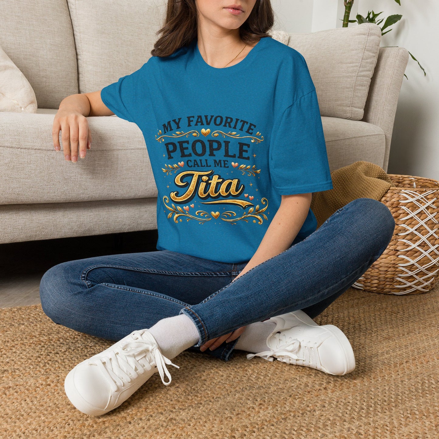 My Favorite People Call Me Tita T-Shirt | Filipino Auntie Shirt, Family Mom Tee