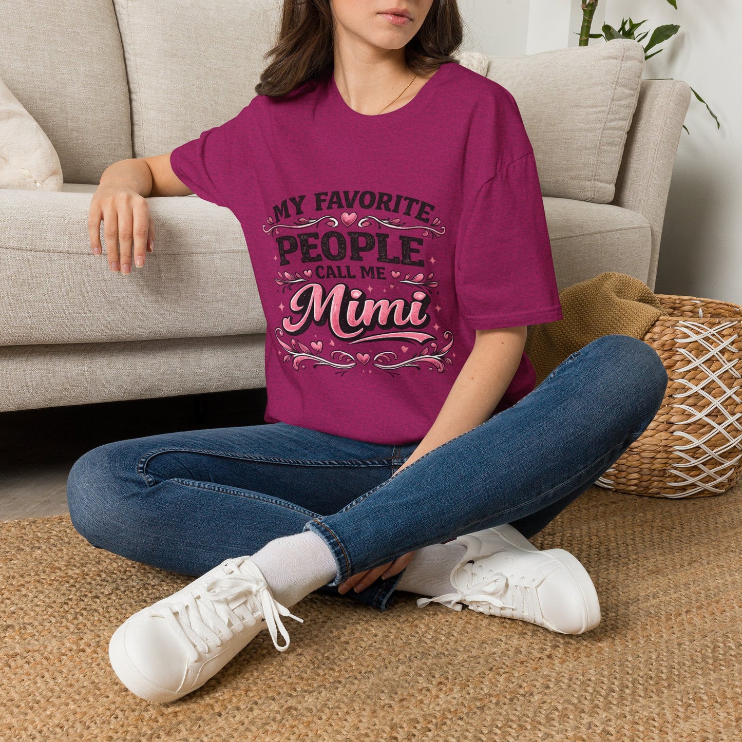 My Favorite People Call Me Mimi T-Shirt | Grandma Mimi Shirt